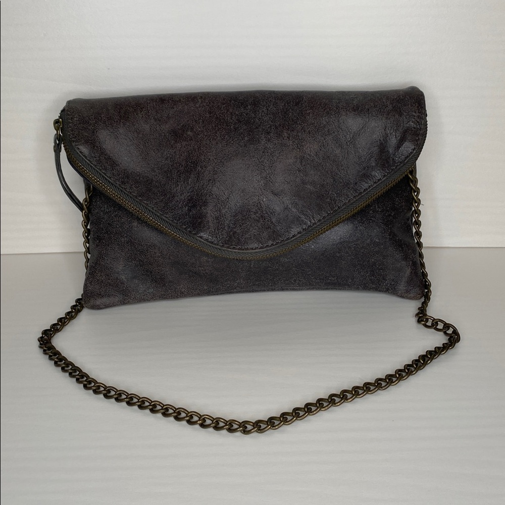 J. CREW Chain Strap Convertible Envelope Clutch